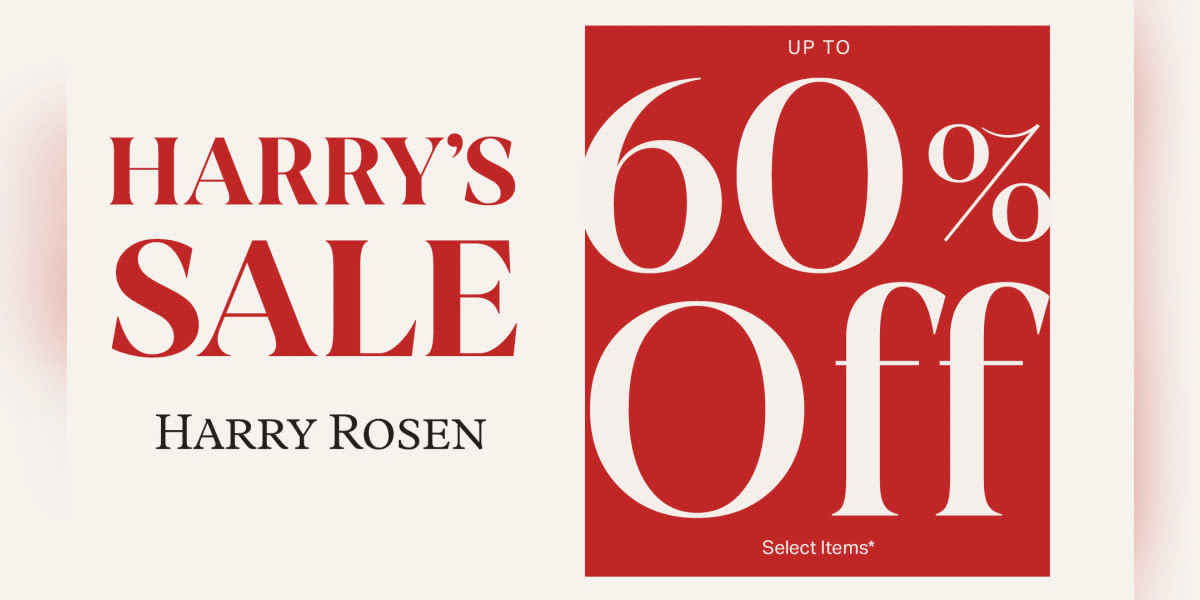 Harrys-Sale Upto 60% Off