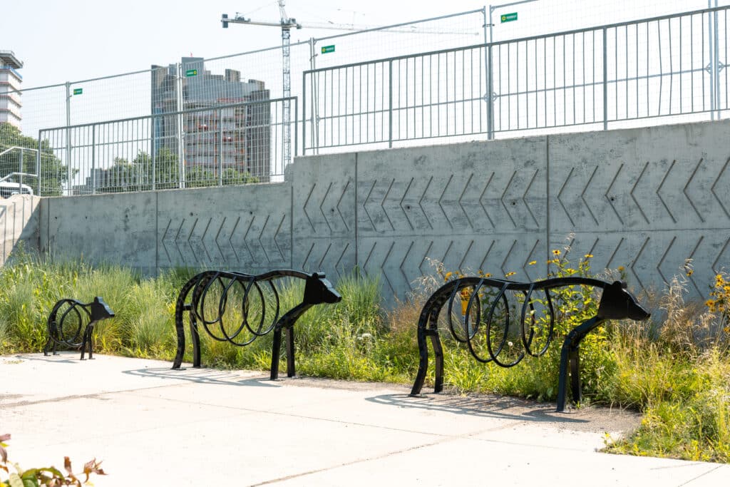 Makwa Bike Racks, 2021